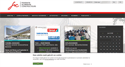 Desktop Screenshot of fac-belgium.eu